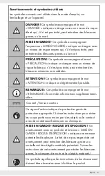 Предварительный просмотр 30 страницы Silvercrest 394862 2107 Operation And Safety Notes