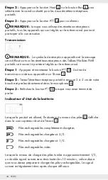 Предварительный просмотр 43 страницы Silvercrest 394862 2107 Operation And Safety Notes