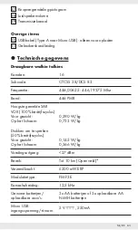 Предварительный просмотр 62 страницы Silvercrest 394862 2107 Operation And Safety Notes