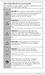 Предварительный просмотр 78 страницы Silvercrest 394862 2107 Operation And Safety Notes