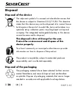 Предварительный просмотр 29 страницы Silvercrest 397052 2107 Operating Instructions Manual