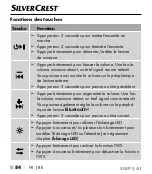 Предварительный просмотр 87 страницы Silvercrest 397052 2107 Operating Instructions Manual