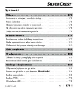 Предварительный просмотр 174 страницы Silvercrest 397052 2107 Operating Instructions Manual