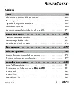 Предварительный просмотр 370 страницы Silvercrest 397052 2107 Operating Instructions Manual