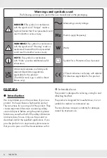 Preview for 6 page of Silvercrest 400503 2107 Operation And Safety Notes