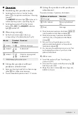 Preview for 11 page of Silvercrest 400503 2107 Operation And Safety Notes