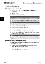 Preview for 109 page of Silvercrest 53140 Operating Instructions Manual