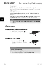 Preview for 117 page of Silvercrest 53140 Operating Instructions Manual