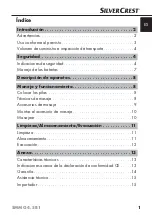 Preview for 3 page of Silvercrest 66333 Operating Instructions Manual