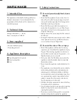 Preview for 4 page of Silvercrest 66499 Operating Instructions Manual