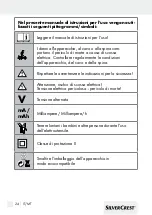 Preview for 24 page of Silvercrest 7133016 Operation And Safety Notes