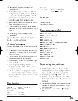 Предварительный просмотр 29 страницы Silvercrest 72223 Operation And Safety Notes