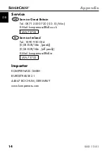 Preview for 17 page of Silvercrest 73752 Operating Instructions Manual