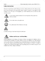 Preview for 8 page of Silvercrest 73762 User Manual And Service Information