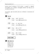 Preview for 41 page of Silvercrest 73769 User Manual And Service Information