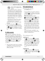 Preview for 9 page of Silvercrest 74202 Operation And Safety Notes