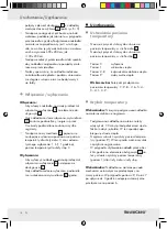 Preview for 18 page of Silvercrest 74202 Operation And Safety Notes