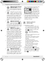 Preview for 36 page of Silvercrest 74202 Operation And Safety Notes