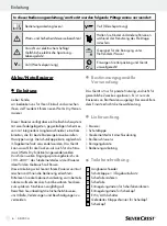 Предварительный просмотр 6 страницы Silvercrest 74435 Operation And Safety Notes