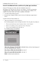 Предварительный просмотр 14 страницы Silvercrest 75359 User Manual And Service Information