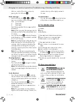 Предварительный просмотр 10 страницы Silvercrest 75929 Operation And Safety Notes