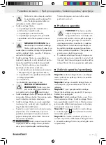 Предварительный просмотр 27 страницы Silvercrest 75929 Operation And Safety Notes