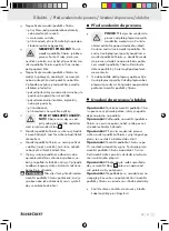 Предварительный просмотр 37 страницы Silvercrest 75929 Operation And Safety Notes