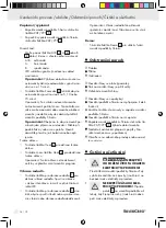 Предварительный просмотр 38 страницы Silvercrest 75929 Operation And Safety Notes