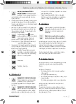 Предварительный просмотр 39 страницы Silvercrest 75929 Operation And Safety Notes