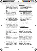 Предварительный просмотр 45 страницы Silvercrest 75929 Operation And Safety Notes