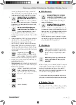 Предварительный просмотр 47 страницы Silvercrest 75929 Operation And Safety Notes