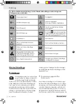 Предварительный просмотр 50 страницы Silvercrest 75929 Operation And Safety Notes