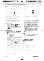 Предварительный просмотр 54 страницы Silvercrest 75929 Operation And Safety Notes