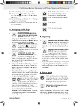 Предварительный просмотр 55 страницы Silvercrest 75929 Operation And Safety Notes