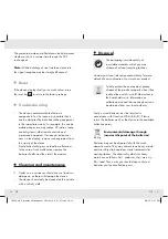 Preview for 11 page of Silvercrest 78346 Operation And Safety Notes