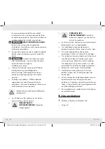 Preview for 14 page of Silvercrest 78346 Operation And Safety Notes