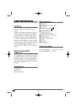 Preview for 45 page of Silvercrest 85032 Operating Instructions Manual