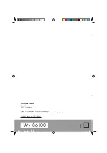 Предварительный просмотр 116 страницы Silvercrest 86100 Operating Instructions Manual