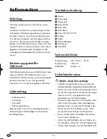 Preview for 21 page of Silvercrest 86115 Operating Instructions Manual