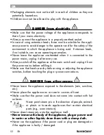 Предварительный просмотр 54 страницы Silvercrest 86549 Operating Instructions Manual