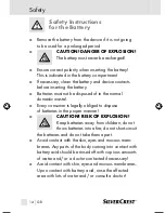 Preview for 14 page of Silvercrest 86673 Operating Instructions Manual