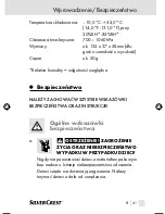 Preview for 41 page of Silvercrest 86673 Operating Instructions Manual