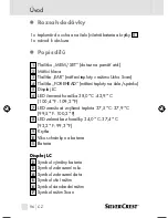 Preview for 96 page of Silvercrest 86673 Operating Instructions Manual