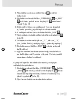 Preview for 109 page of Silvercrest 86673 Operating Instructions Manual