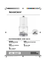 Silvercrest 88609 Operating Instructions Manual preview