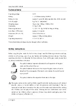 Preview for 6 page of Silvercrest 89088 User Manual And Service Information