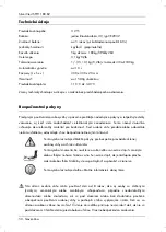 Preview for 52 page of Silvercrest 89088 User Manual And Service Information