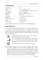 Preview for 61 page of Silvercrest 89088 User Manual And Service Information