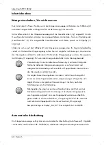 Preview for 64 page of Silvercrest 89088 User Manual And Service Information