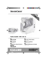 Предварительный просмотр 1 страницы Silvercrest 89212 Operating Instructions Manual